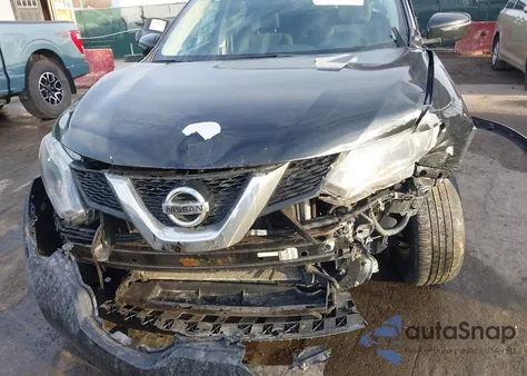 2016 Nissan Rogue Sv из США, поврежденный, VIN KNMAT2MV8GP638933